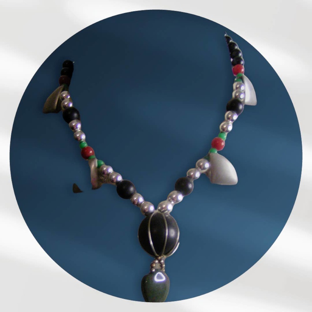 Beautiful Rare Alexis Kirk Beaded Necklace - Picture 13 of 15